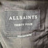 オールセインツ ALLSAINTS 襟切替ウールチェスターコート メンズ  XS
